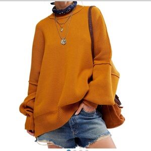 Free People easy street tunic okra xs NWT